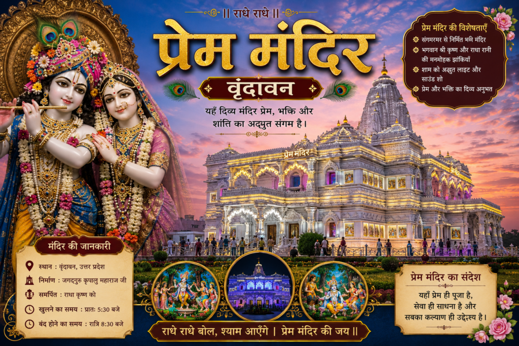 Prem Mandir Vrindavan