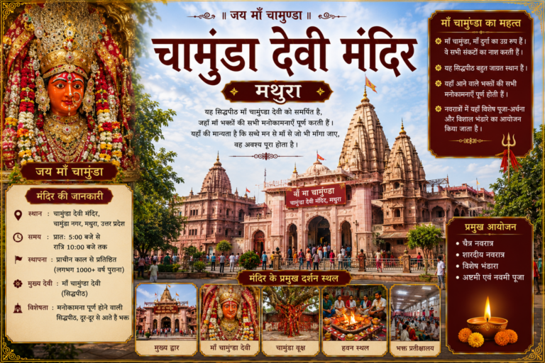Chamunda Devi Temple Mathura