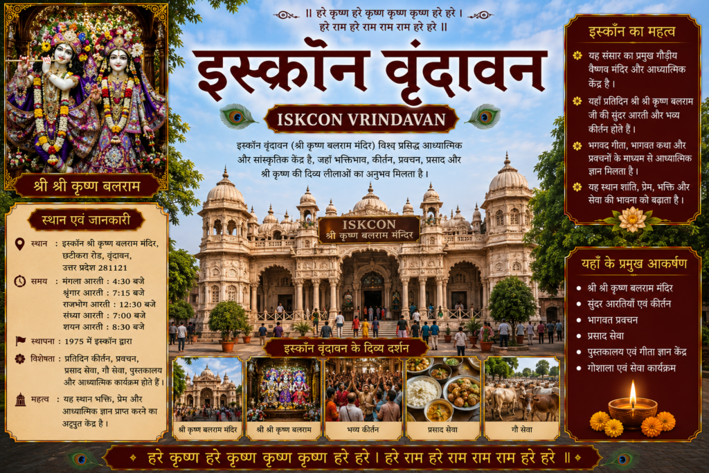 ISKCON Temple Vrindavan